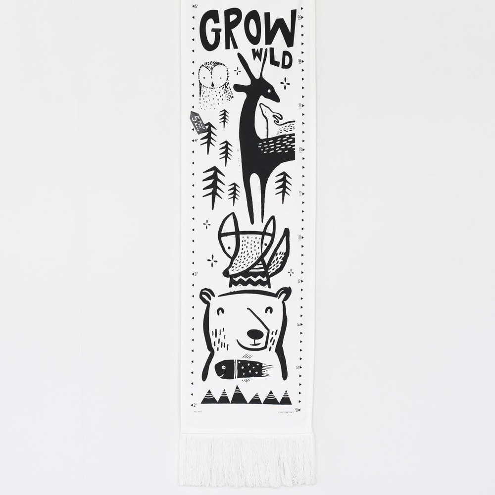 Wee Gallery grow wild growth chart